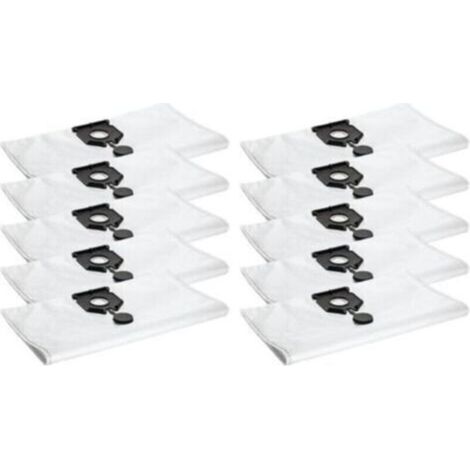 Lot de 15 sacs à poussière compatibles avec l'aspirateur Karcher 2.889-154.0 NT 30/30 L 30L NT 30/ Ap Te L NT 30/ Ap L 30L EU2613 - Pièces de rechange (lot de 10) (1/4)