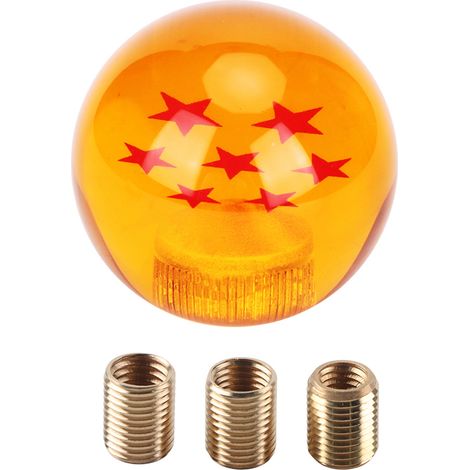 Manette de levier de vitesse avec adaptateur de remplacement pour boule de vitesses de voiture (1/5)