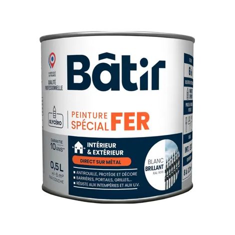 Peinture no-name brilliant metal paint séchage rapide adhérence forte