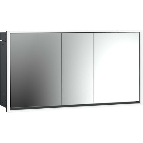 emco loft Lichtspiegelschrank, 1600mm, 3 Türen, Unterputzmodell, (1/5)