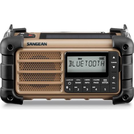 SANGEAN MMR-99 NARANJA DESIERTO / RADIO DE EMERGENCIA CON SINTONIZACIÓN DIGITAL