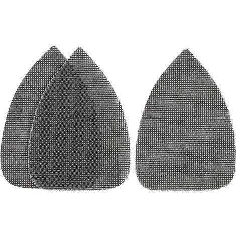 Hoja de lija de malla autoadherente para mouse, grano 120, 3 uds (1/3)
