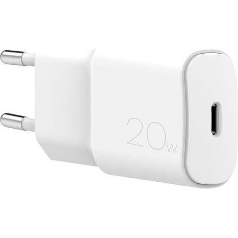 USB-C 20W PD-Wandladegerät – Weiß (1/2)
