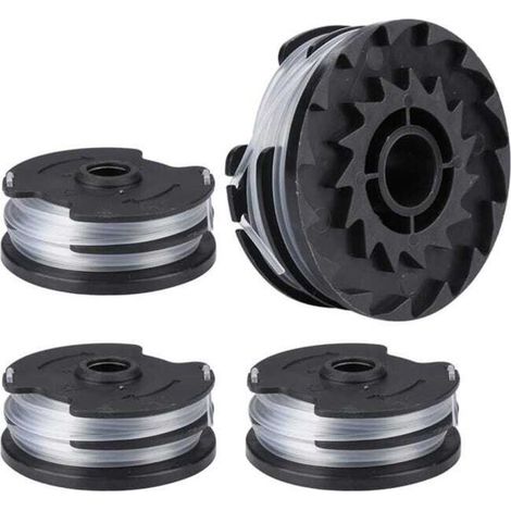 (4 pièces) Bobines de fil en nylon pour tondeuse LIDL Akku PRTA 20-Li C3 A1B2 PRT 550 A1 A3 PRT 300 A1 - Pièces de rechange - Marque (1/4)