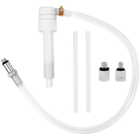 BUNTHAUS Pompe à huile pour moteur horsbord 50cm pivotante en métal avec 2 tubes d'aspiration et 3 tailles d'adaptateur pour plus de commodité (1/5)