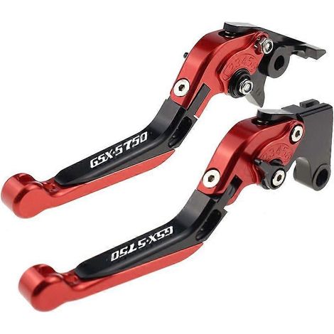 Kit de leviers de frein et d'embrayage Suzuki GSX-S750 (rouge)