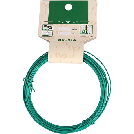 Fil De Ligature Pour Plantes - 12 Mètres Vert - Fixation Tiges Et Vignes - Accessoire Jardinage (1/5)