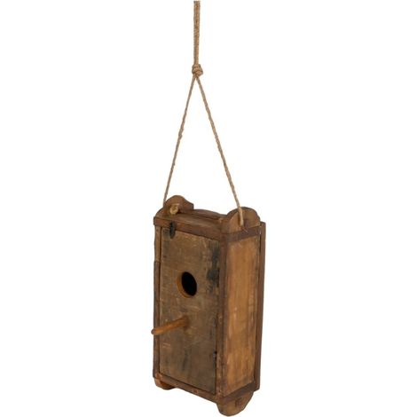 Moule à briques Vogelhuis Naturel Recycle Hout 30x15x12cm