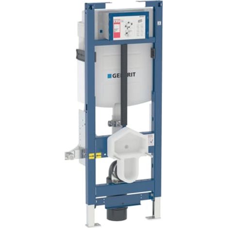 Geberit Duofix Element für Wand-WC, 112 cm, mit Sigma UP-Spülkasten 12 cm, barrierefrei, WC höhenverstellbar, 111.396.00.5