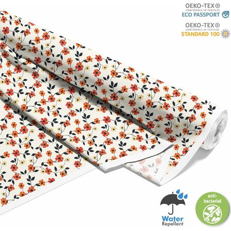 TESSUTI DECORATIVI PER ESTERNI OXFORD - Motivo Fiori I DX5411 (1/5)