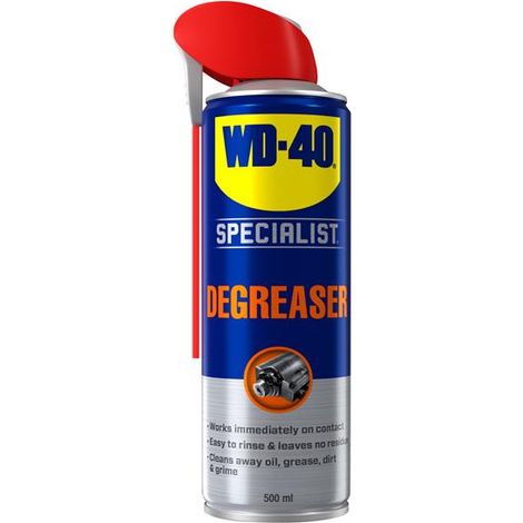 WD-40 Specialist Fast Acting Degreaser Aerosol – 500ml for Oil, Grease, and Grime Removal (1/5)