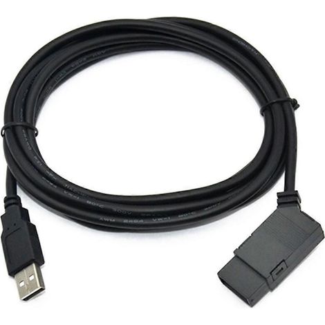 Câble de programmation isolé USB-LOGO compatible avec les automates programmables Siemens série LOGO RS232 LOGO PC-CABLE PC-6ED (1/5)