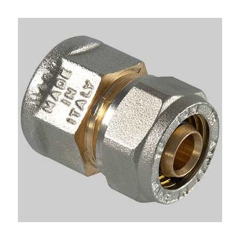 Raccordo a compressione diritto Femmina - 16 x 3/4