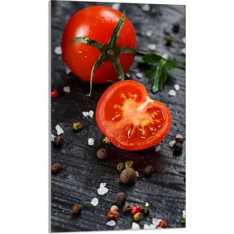 PLANCHE À DÉCOUPER EN VERRE 30x52 Tomate (1/5)