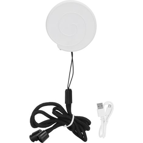 Purificateur d'air portable pendentif cou, ioniseur négatif rafraîchissant mini collier portable. (1/5)