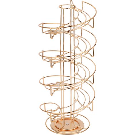 Porte-capsules de café rotatif à 360° pour capsules DOLCE/ESPRESSO/CAFFITALYL Or (1/5)