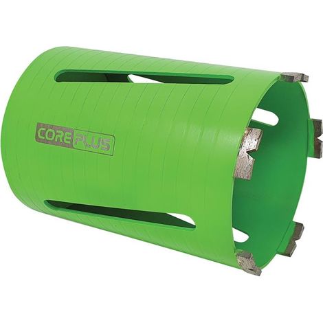 CorePlus DCD107 Diamond Dry Core Drill Bit 107mm - 150mm Length, 1.43kg