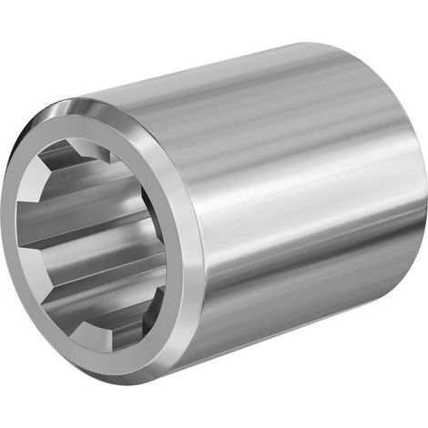 Manchon pour Arbre de transmission Arbre cannelé Type B 60 mm 1 3/8" 6 Dents 6 Rainures Tracteur (1/5)