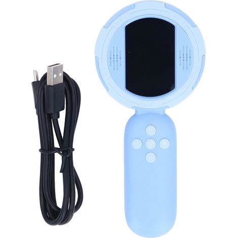 Microscope numérique pour enfants, écran IPS de 2 pouces, mise au point manuelle, Zoom, loupe portative pour étudiants avec lumières LED (1/5)