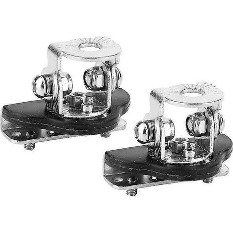 paire de supports universels en acier inoxydable pour capot de voiture, pour barre lumineuse LED (1/5)