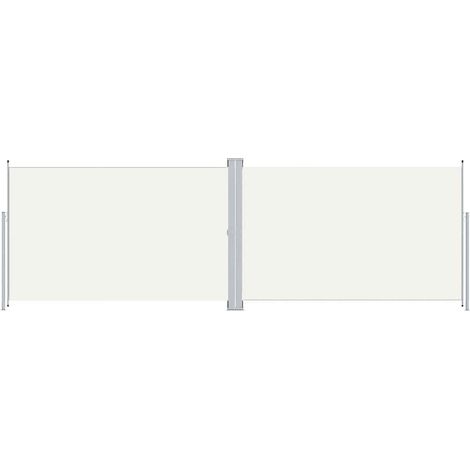 Maison Exclusive - Tenda da Sole Laterale Retrattile Crema 200x600 cm