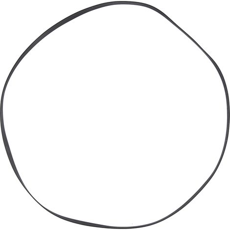 Courroie de transmission en caoutchouc noir pour platine vinyle, élastique et durable, longueur 200mm (1/3)