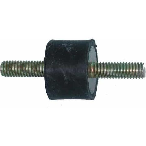 Vibrationsdämpfer Universal mâle-mâle - oder 25mm - Länge 25mm - Filet M6 - Länge filet 14-18mm