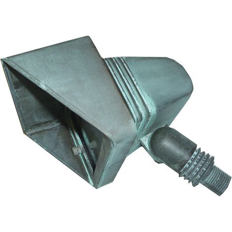 Elstead Bronze - Applique da esterno a LED a 4 luci Verdigris IP44