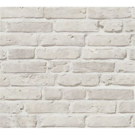 Stone tile wallpaper wall Profhome 355813 non-woven wallpaper slightly textured stone look matt grey 5.33 m2 (57 ft2) (1/5)