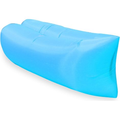 Canapé gonflable paresseux, fauteuil lounge nuage portable pour l'extérieur, idéal pour les loisirs, la plage, le camping et autres activités. (1/5)