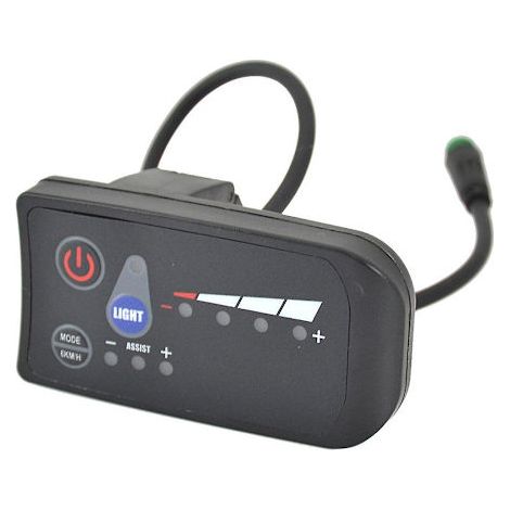 Panneau de commande JN S810 pour vélo électrique, écran LED étanche, accessoires pour vélo électrique, 36 V (1/5)