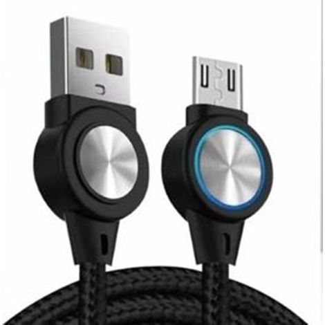 TRADE SHOP - Cavo Usb A Micro Usb Trasmissione Dati Ad Alta Velocità Ricarica Rapida 3a 1mt Q-sj514 -
