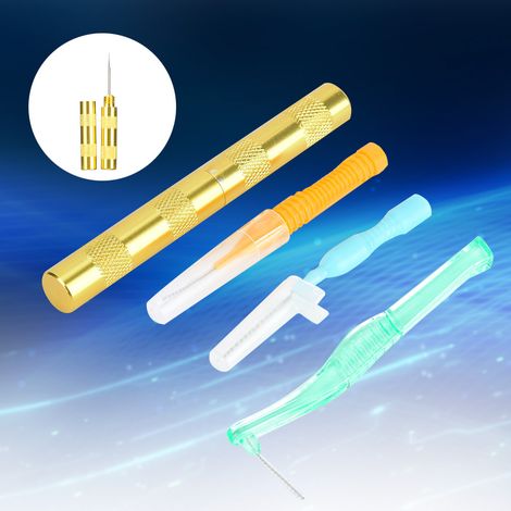 Kit de Nettoyage Aérographe 4 Pièces, Brosses et Grattoir pour Entretien (1/5)