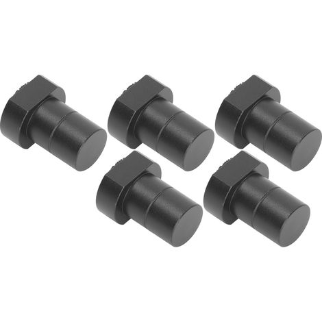 Set mit 5 19-mm-Werkbankhaken aus Aluminiumlegierung, Spannanschläge für die Holzbearbeitung, DIY-Anschlagklemmen (1/5)