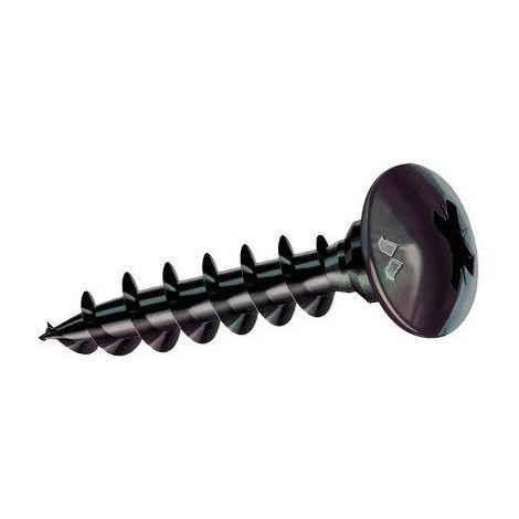 Vite Truciolare Fc Panelvit Pz Neroplus Mustad 5 x 40 mm 200 Pezzi