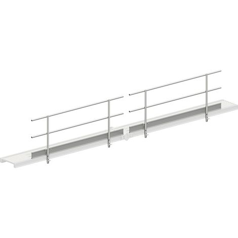 Layher Seitenschutz für Alu-Steg 600 faltbar, 7,30m Länge (1/3)