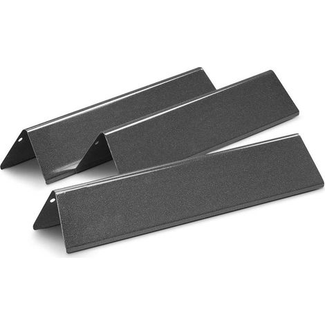 Lot de 3 barres Flavorizer acier émaillé pour barbecue gaz Spirit 200 - Weber (1/5)