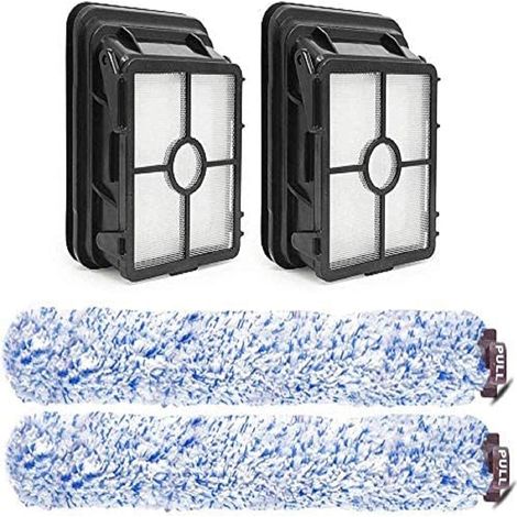 Compatible with Bissell Crosswave 1866/1785/2052/1713/2225, Pet Brush Rolls, Hardwood Rollers, Carpet Surface Rollers and Filters (1/5)