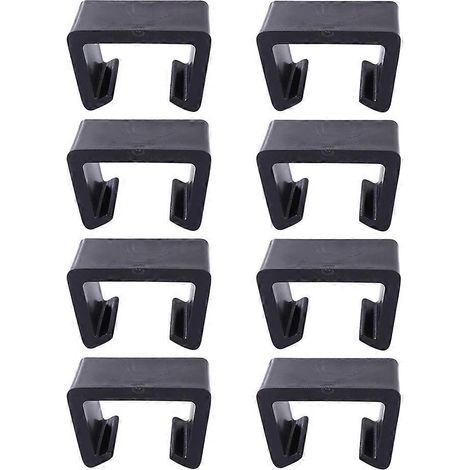Clips pour canapés en rotin et clips en plastique pour meubles, pour fixer les chaises, 24 pièces par paquet. (1/5)