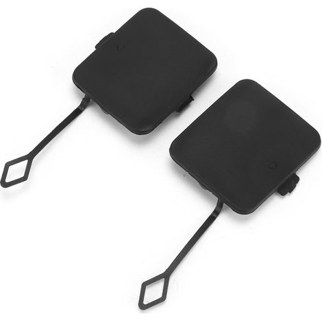 Abdeckung für die Abschleppöse an der hinteren Stoßstange, 2-teilig, 51127272415, schwarzes ABS, Ersatzteil für X3 F25 2011-2014 (1/5)