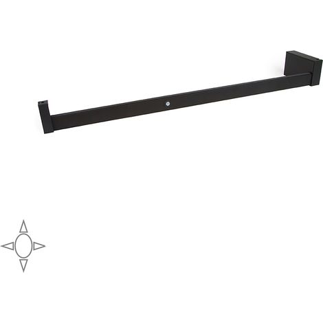 Barra Appendiabili per Armadio a Batteria 40,8-55,8 cm con LED Bianco Naturale e Sensore di Movimento Emuca Moka