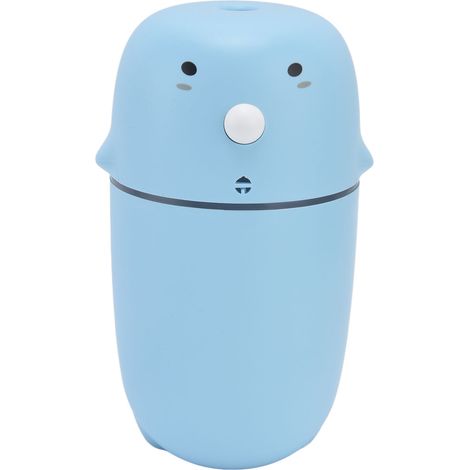 Mini humidificateur d'air 300ml 2 modes USB rechargeable brumisateur électrique froid avec câble USB pour voiture maison bureau bleu (1/5)