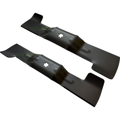 2 X 46,5 CM High Lift lame pour tondeuse 92 CM MTD Yardman Variolux LUX Mastercut (1/5)