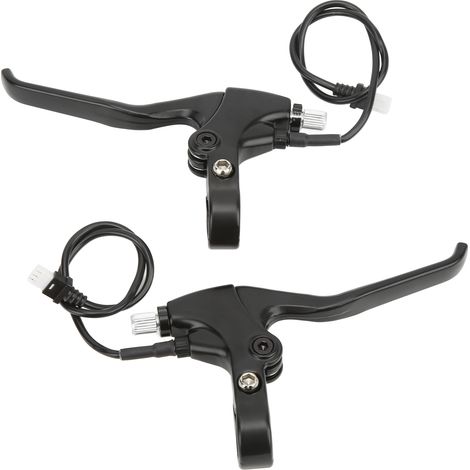 Paar Bremshebel für E-Bikes, Bremsgriffdurchmesser 22,2 mm, kompatibel mit Tongsheng TSDZ-2 Motor, Schwarz (1/5)