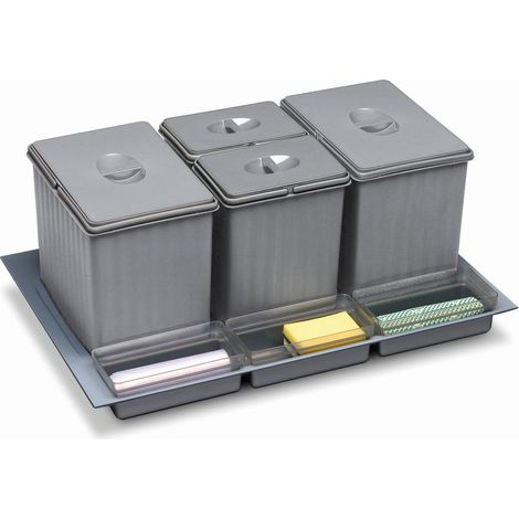 Sistema 938 800mm separatore rifiuti 2x16l+2x7,5l SANS MARQUE