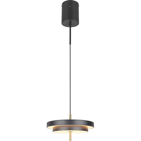 Pendellampe Esszimmerleuchte Hängelampe CCT dimmbar schwarz LED Höhenverstellbar (1/5)