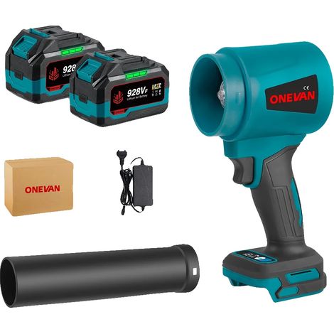 Souffleur Turbo Électrique, 4000W de Puissance, Performance Haute Vitesse, 2 Batterie Prise EU (1/2)