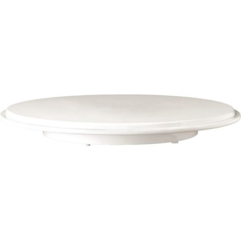 Plat à gâteau en mélamine Pure blanc - APS (1/2)