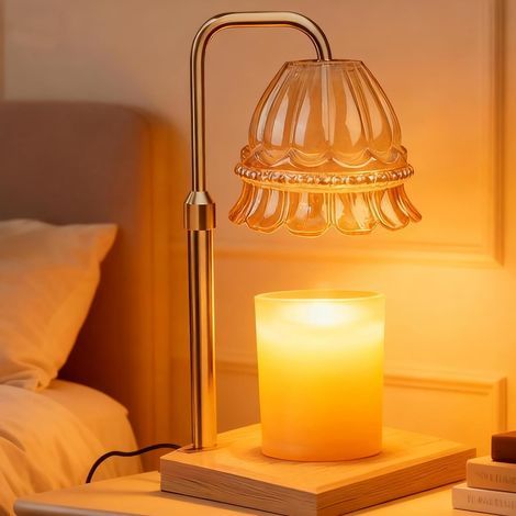 Kerzenwärmer-Lampe mit Timer, 2 Glühbirnen, höhenverstellbar, Yankee Candle, Wohnaccessoires (1/5)