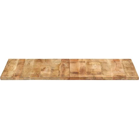Maison Exclusive - Tischplatte Massivholz Mango 25-27 mm 120x60 c